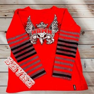 ⭐️Hawk Y2K skateboarding T Shirt Kids Small ⭐️